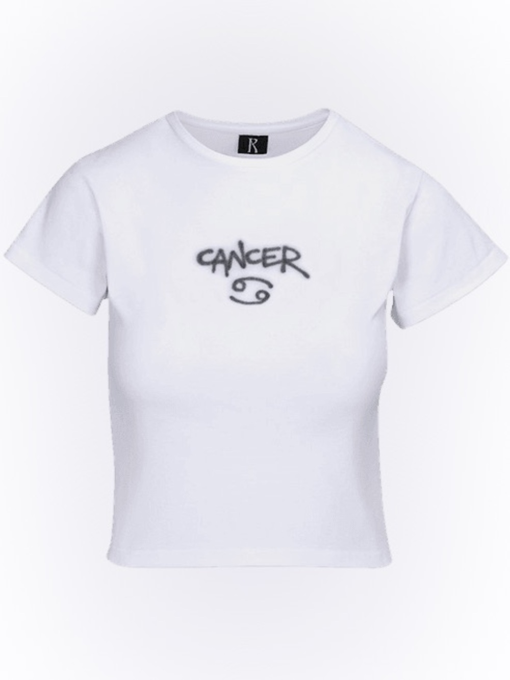 Realisation Par Zodiac ♋️ Cancer ♋️ White Baby Tee Size S
